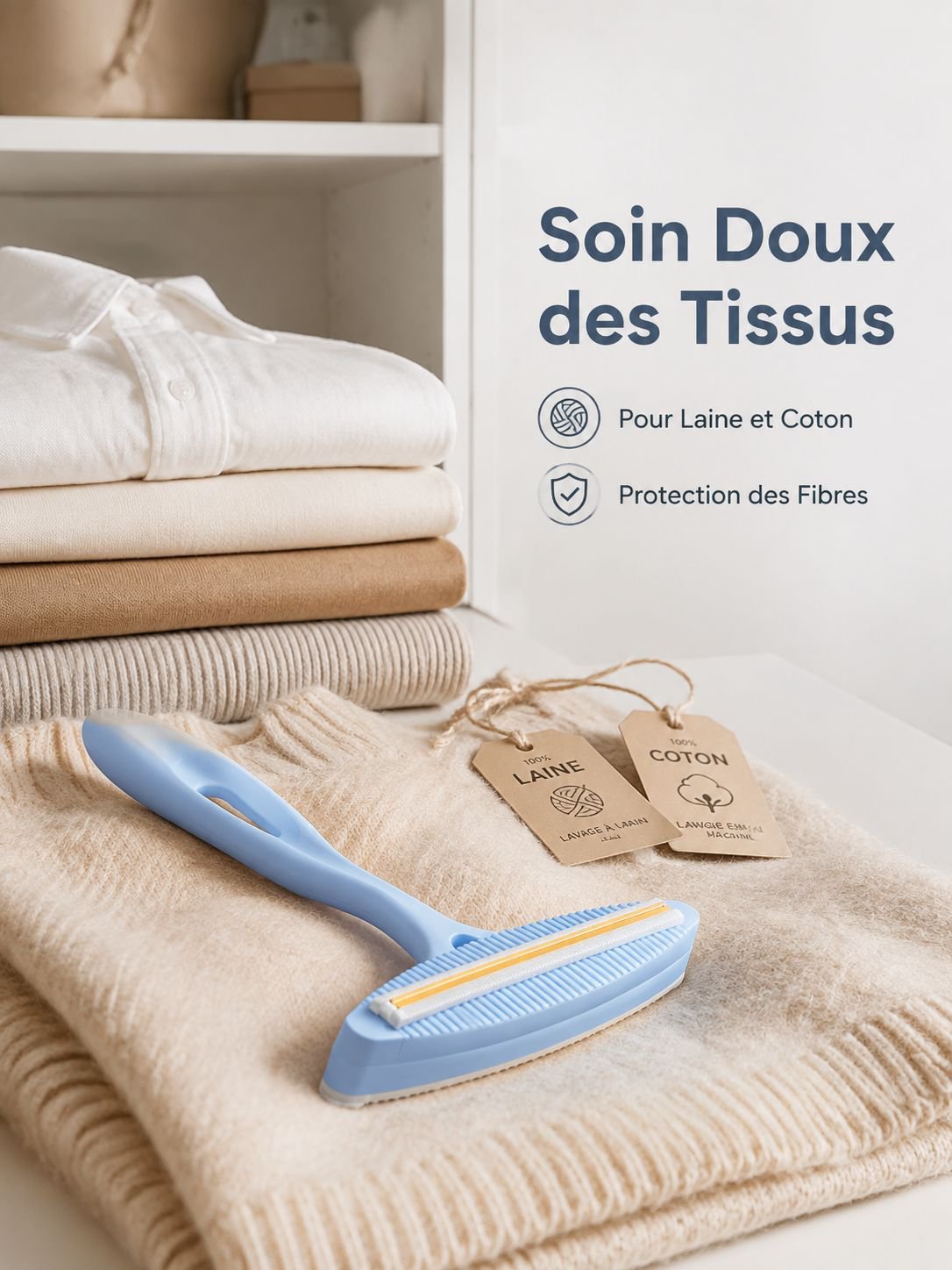 Rasoir Anti-bouloche Multifonction pour Vêtements