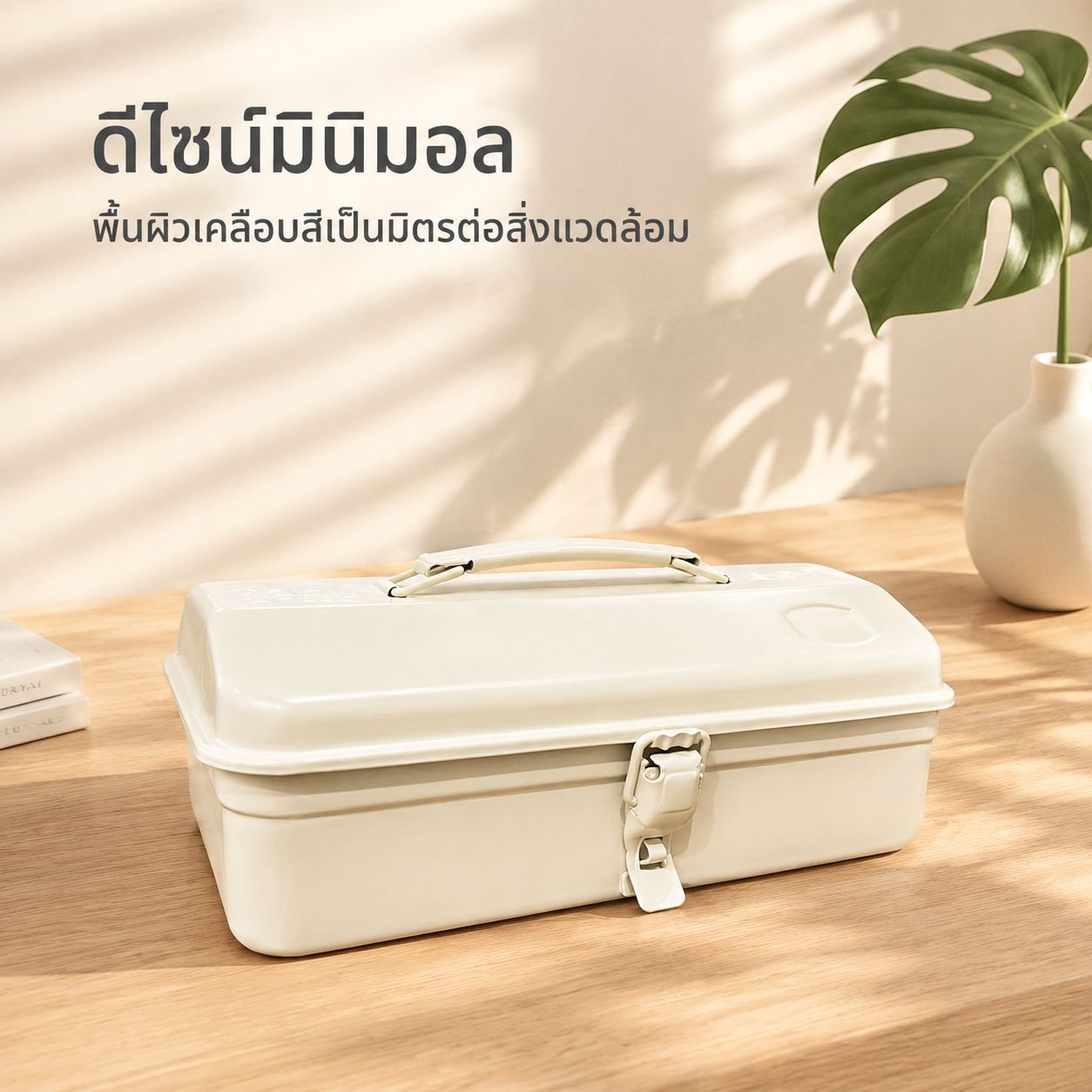 กล่องเก็บของแบบพกพาความจุขนาดใหญ่