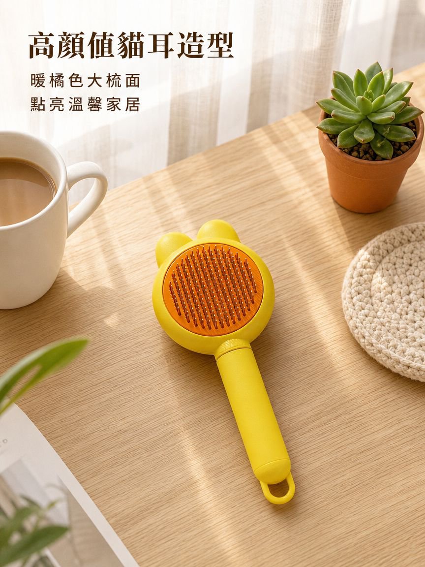 貓咪美容除毛刷