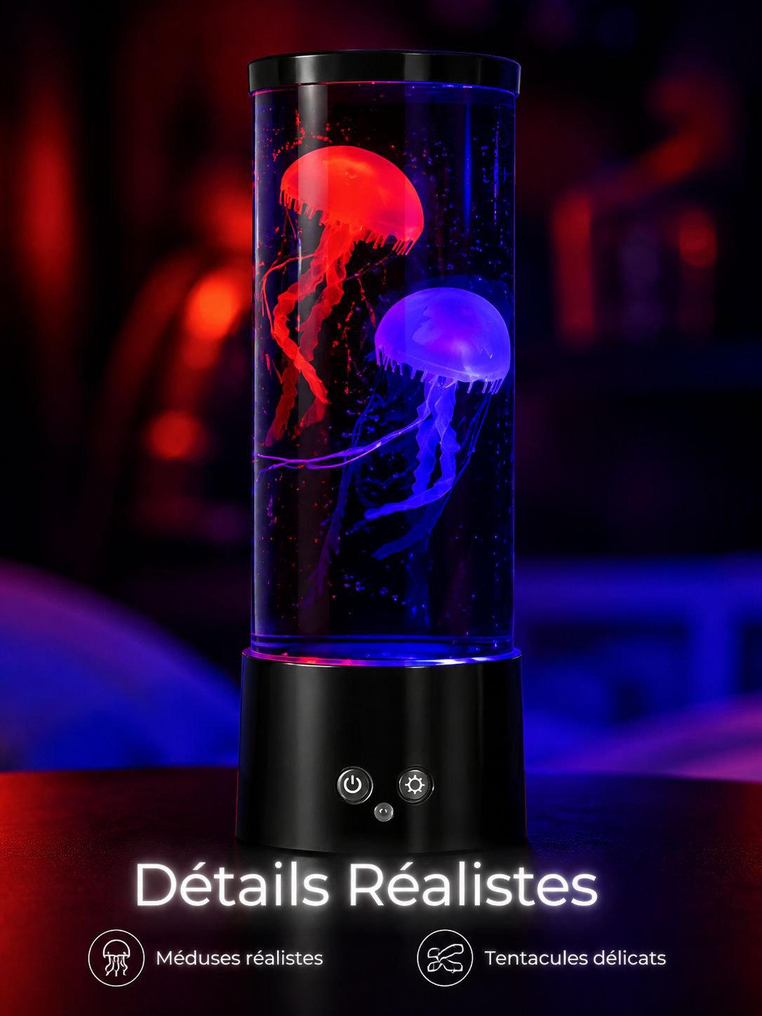 Lampe LED haute luminosité à bulles de poisson