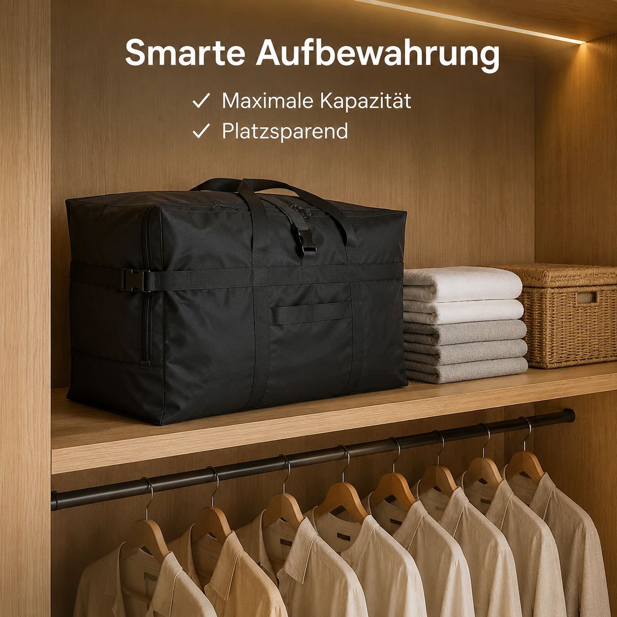 Verstärkte Oxford-Stofftasche