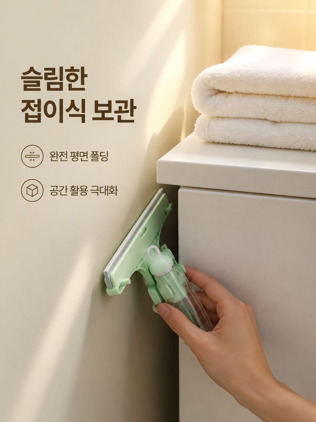 간편 보관 와이퍼 플레이트