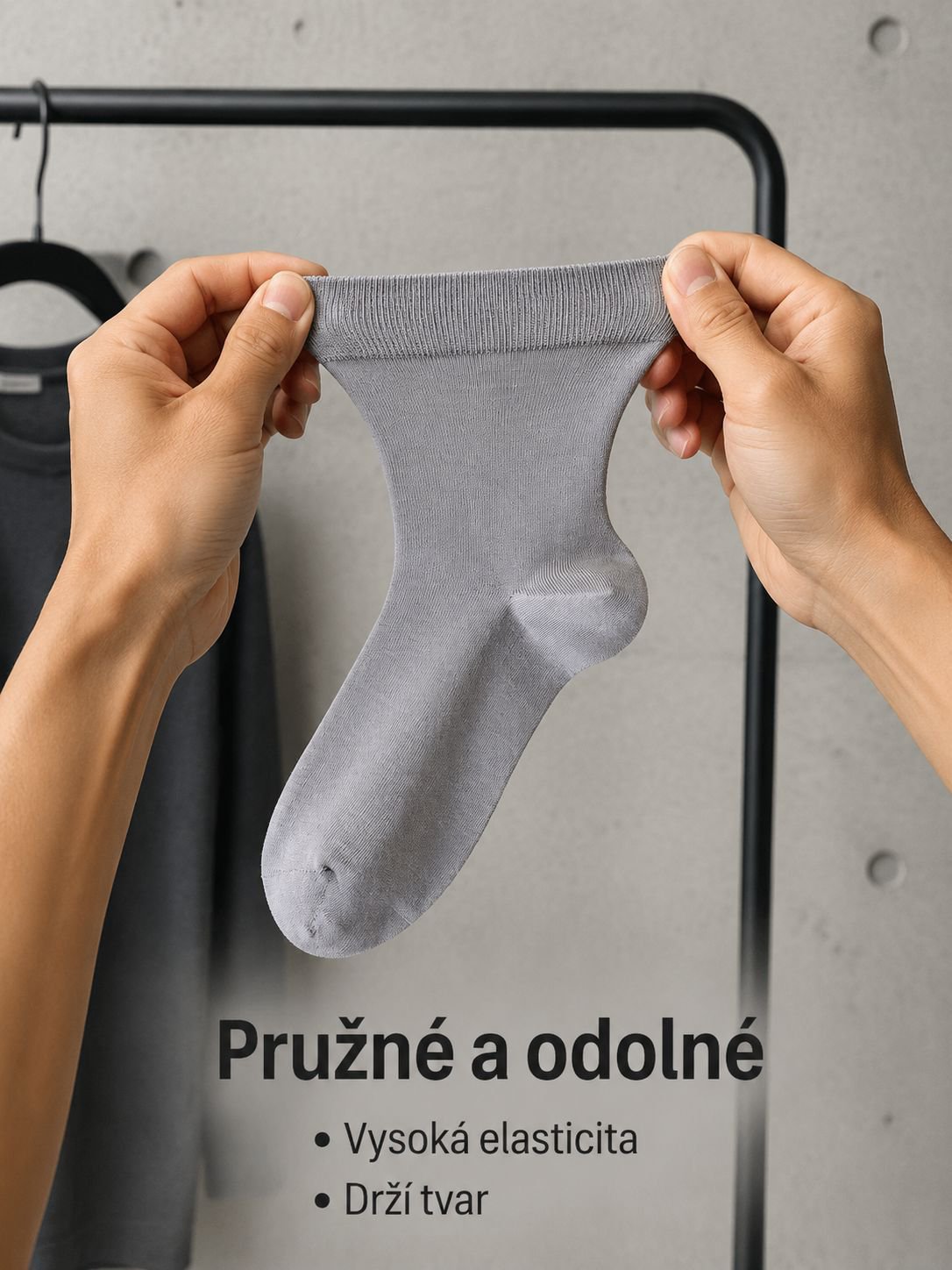 Pohodlné a prodyšné pánské kotníkové ponožky
