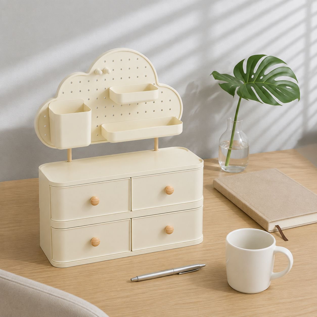 Desktop Document Storage Drawer Box