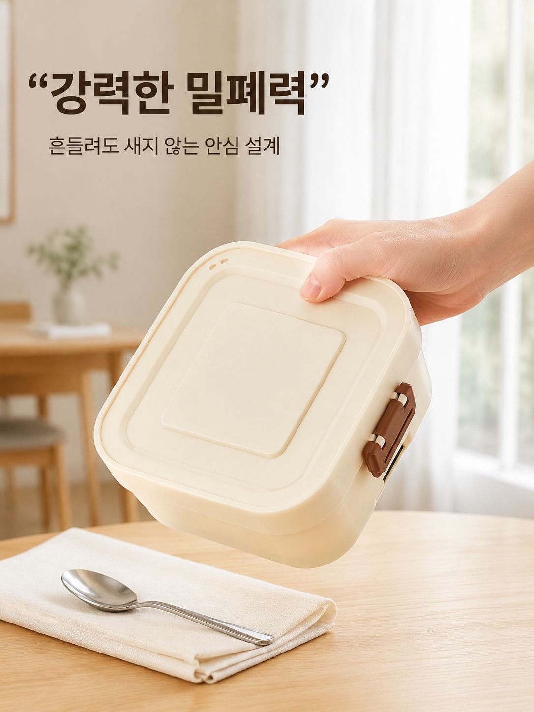 휴대용 무주수 가열 도시락