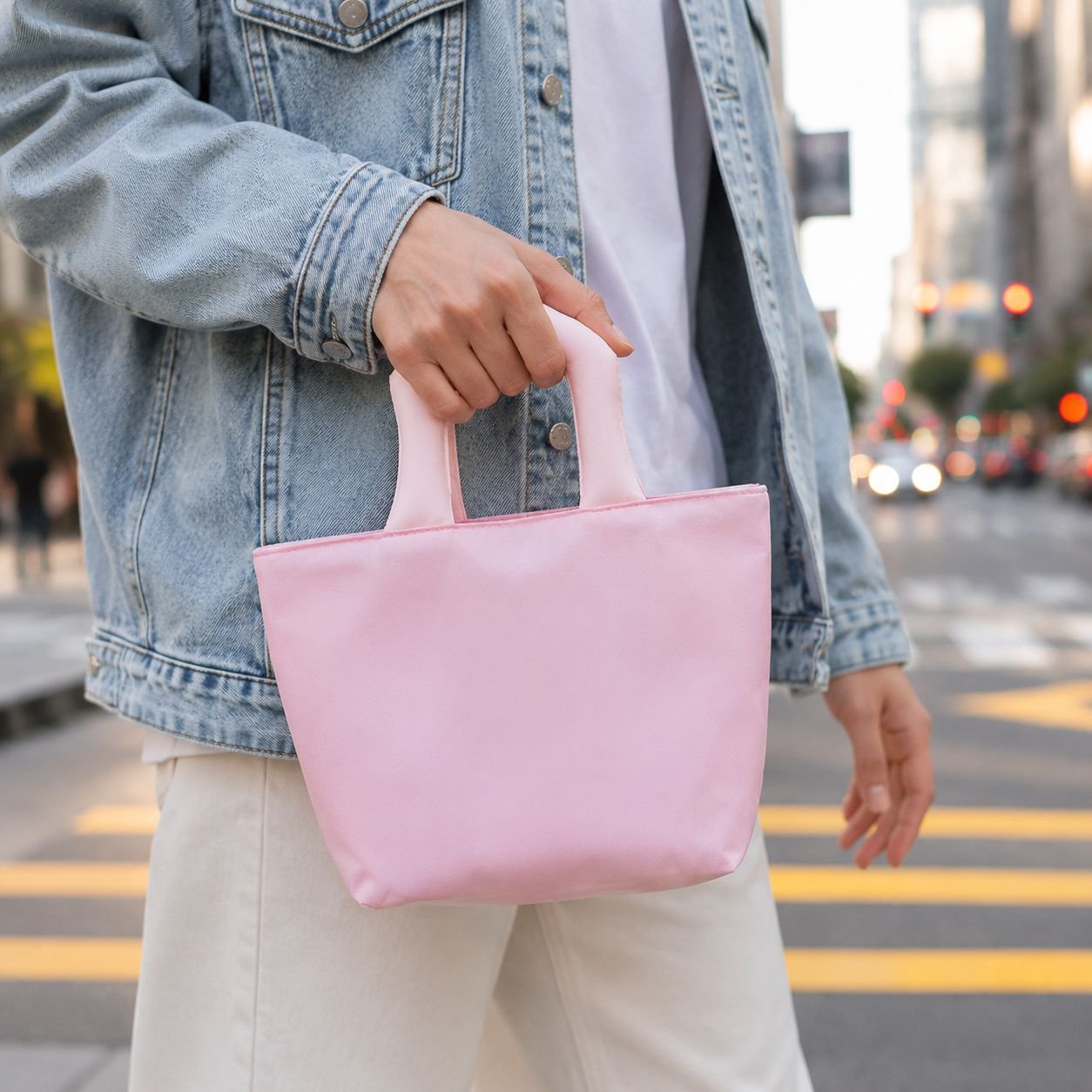 Thickened Insulated Lunch Bag for Students and Office Workers, Stylish Graffiti Style