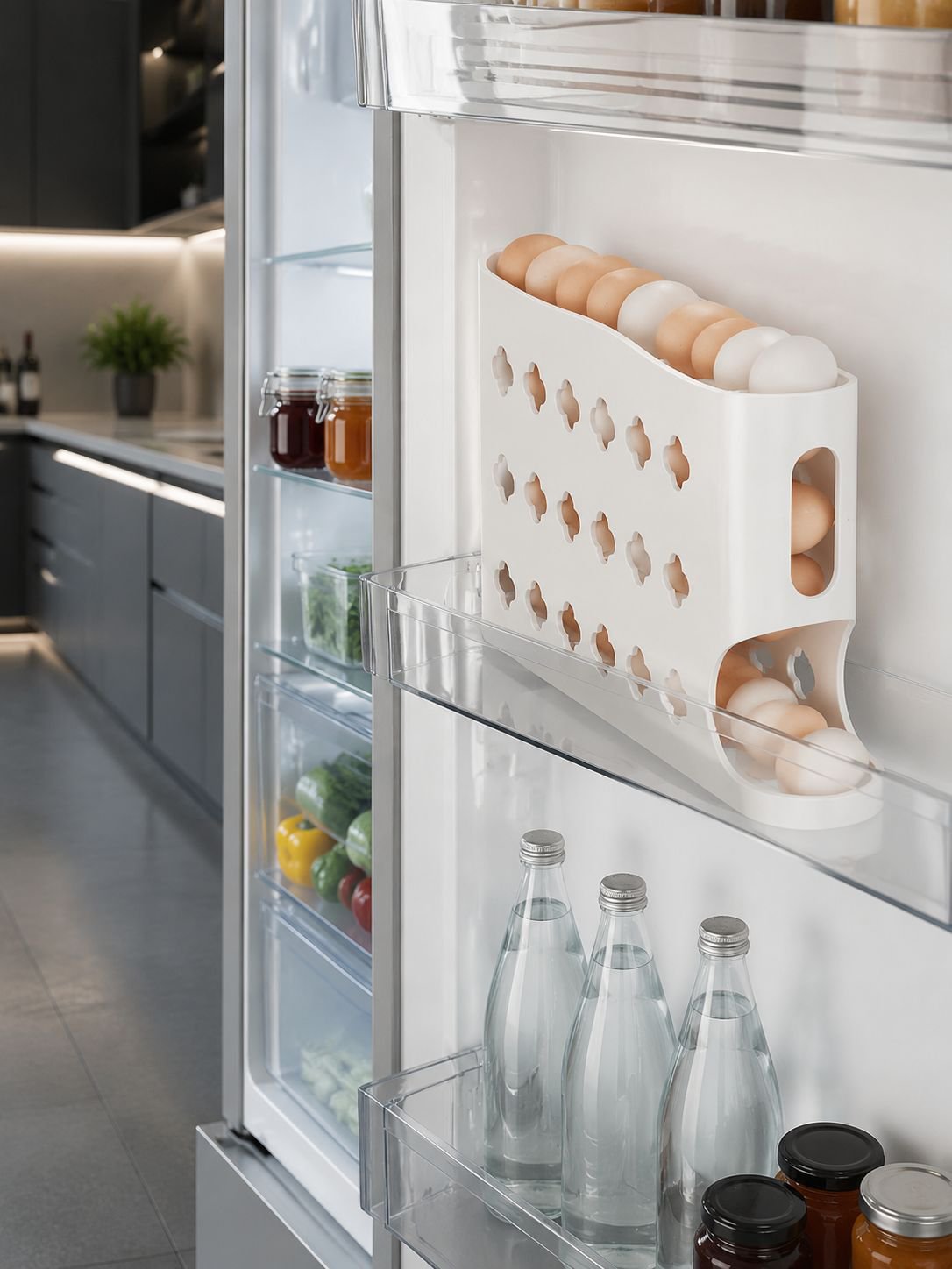 Kühlschrank Organizer für Eier