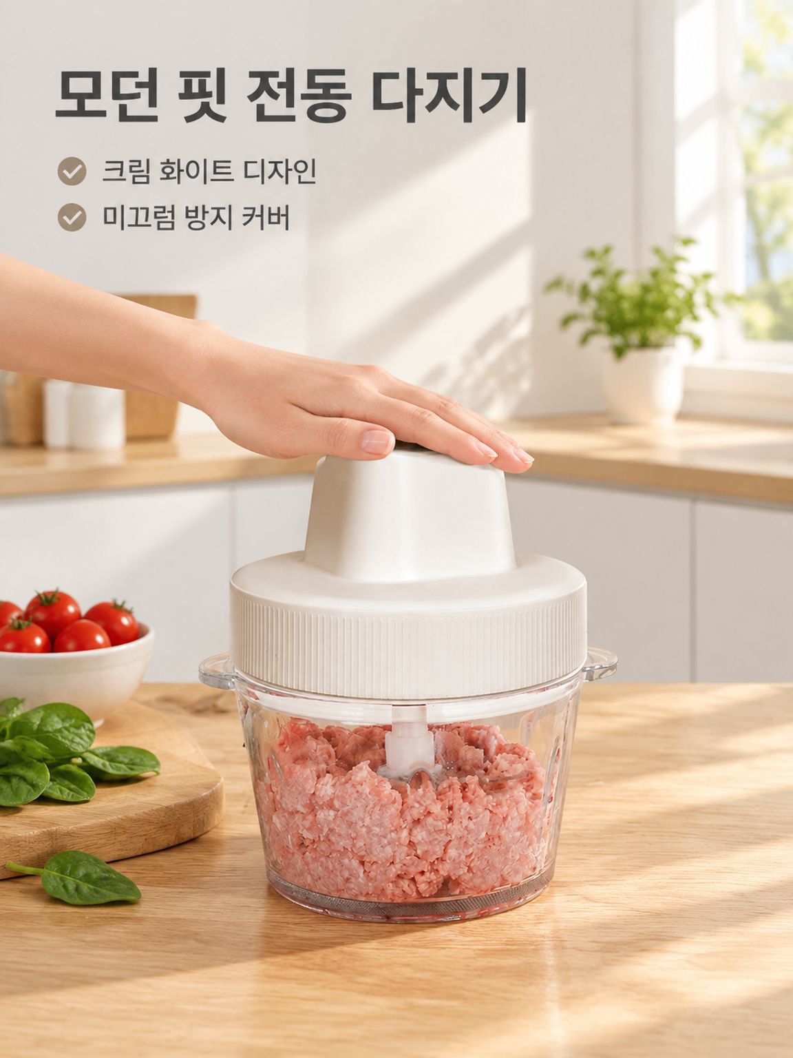 주방 다용도 전동 제육기
