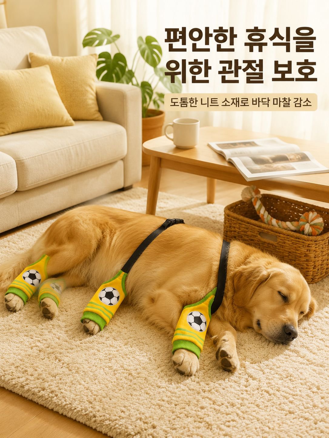 대형견 무릎 보호 다리 보호대