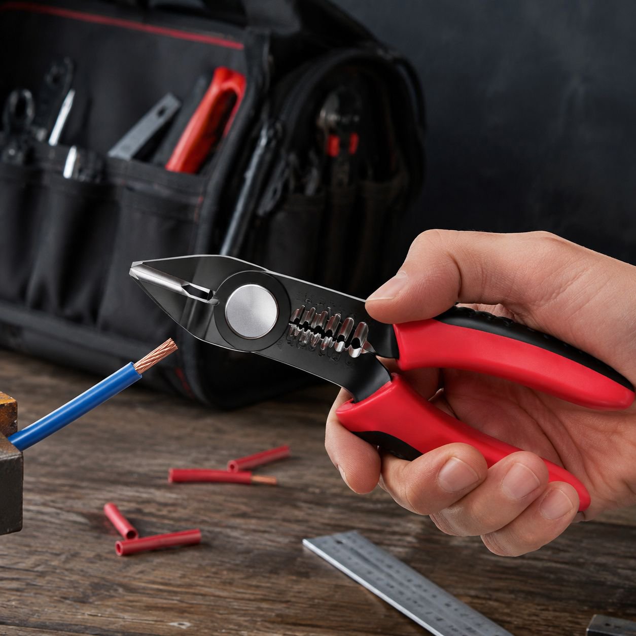 Pince à bec multifonction portable en acier inoxydable