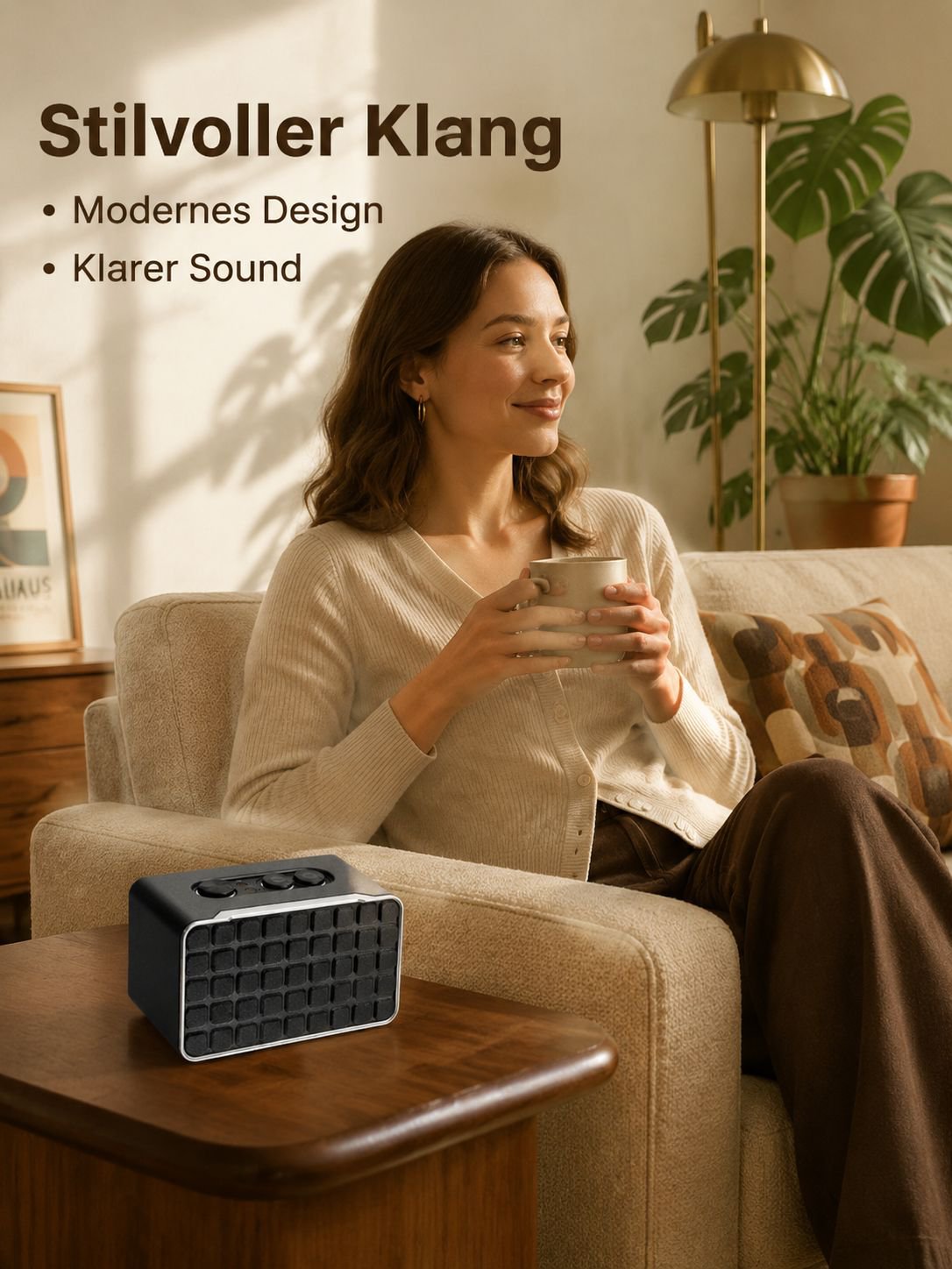 Kabelloser Bluetooth-Basslautsprecher