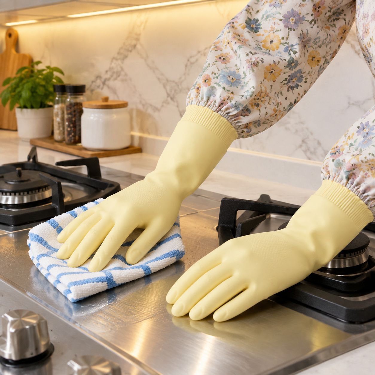 Vielseitige Küchenhandschuhe für Kochen und Putzen