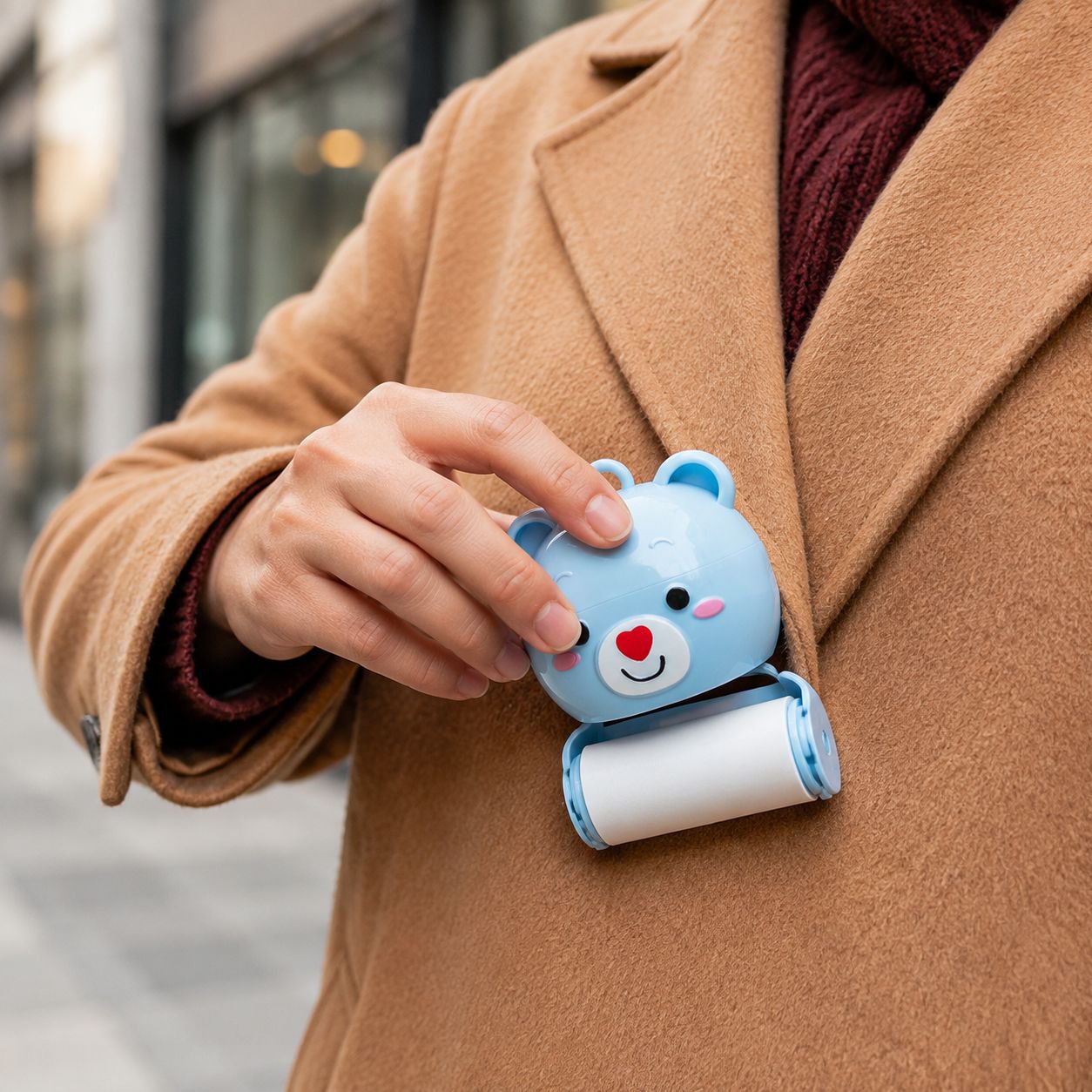 Portable Washable Lint Remover for Winter Garments