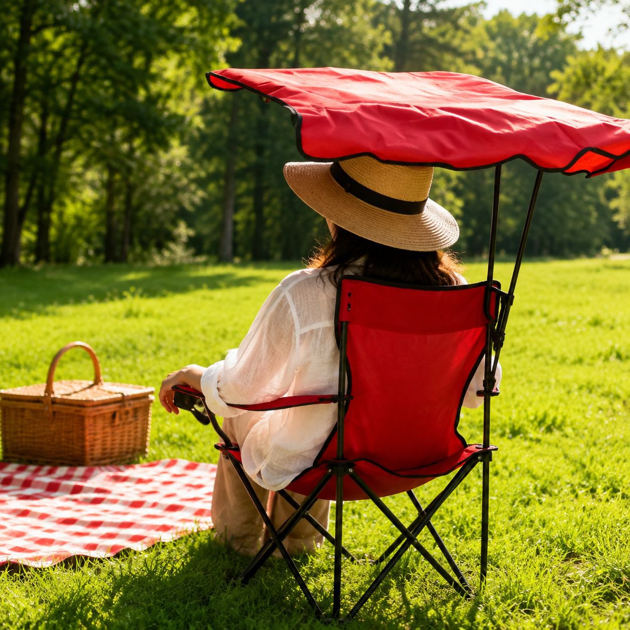 Chaise de camping pliante militaire allemande tout-terrain