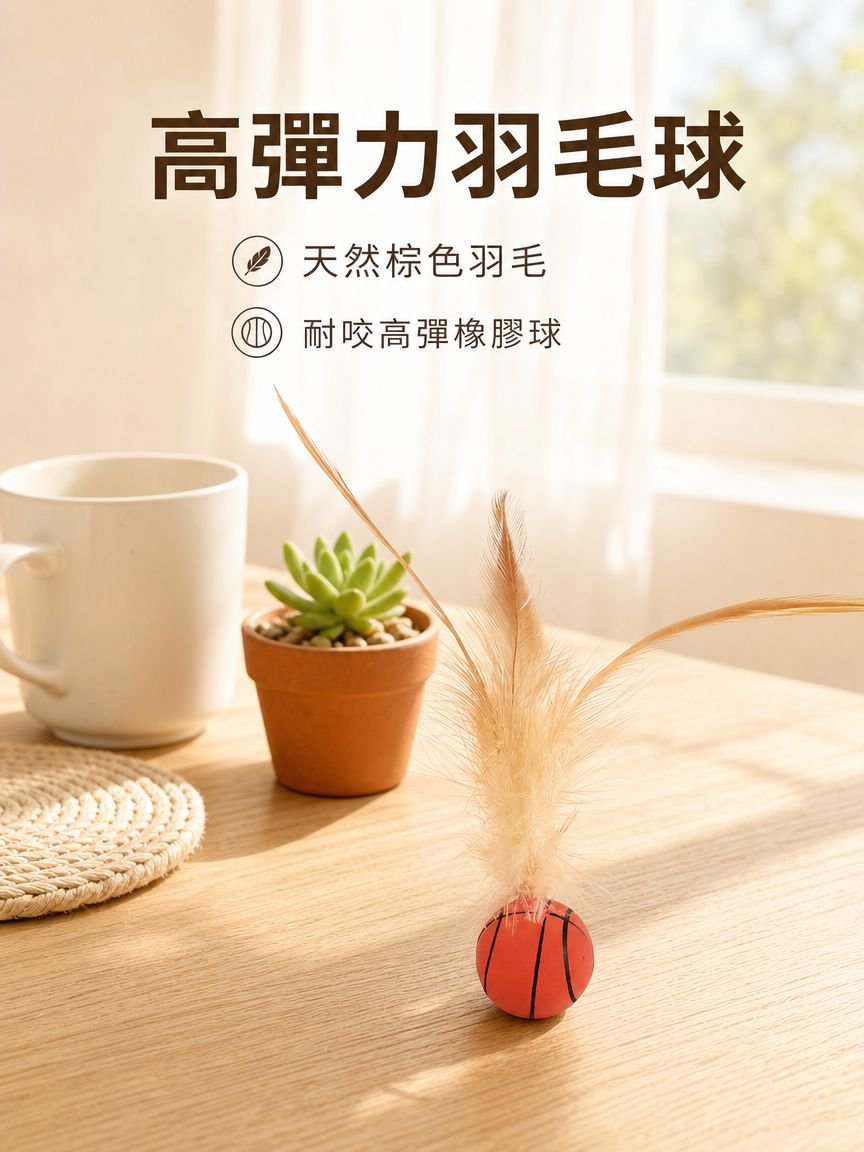 隨機彈跳羽毛球