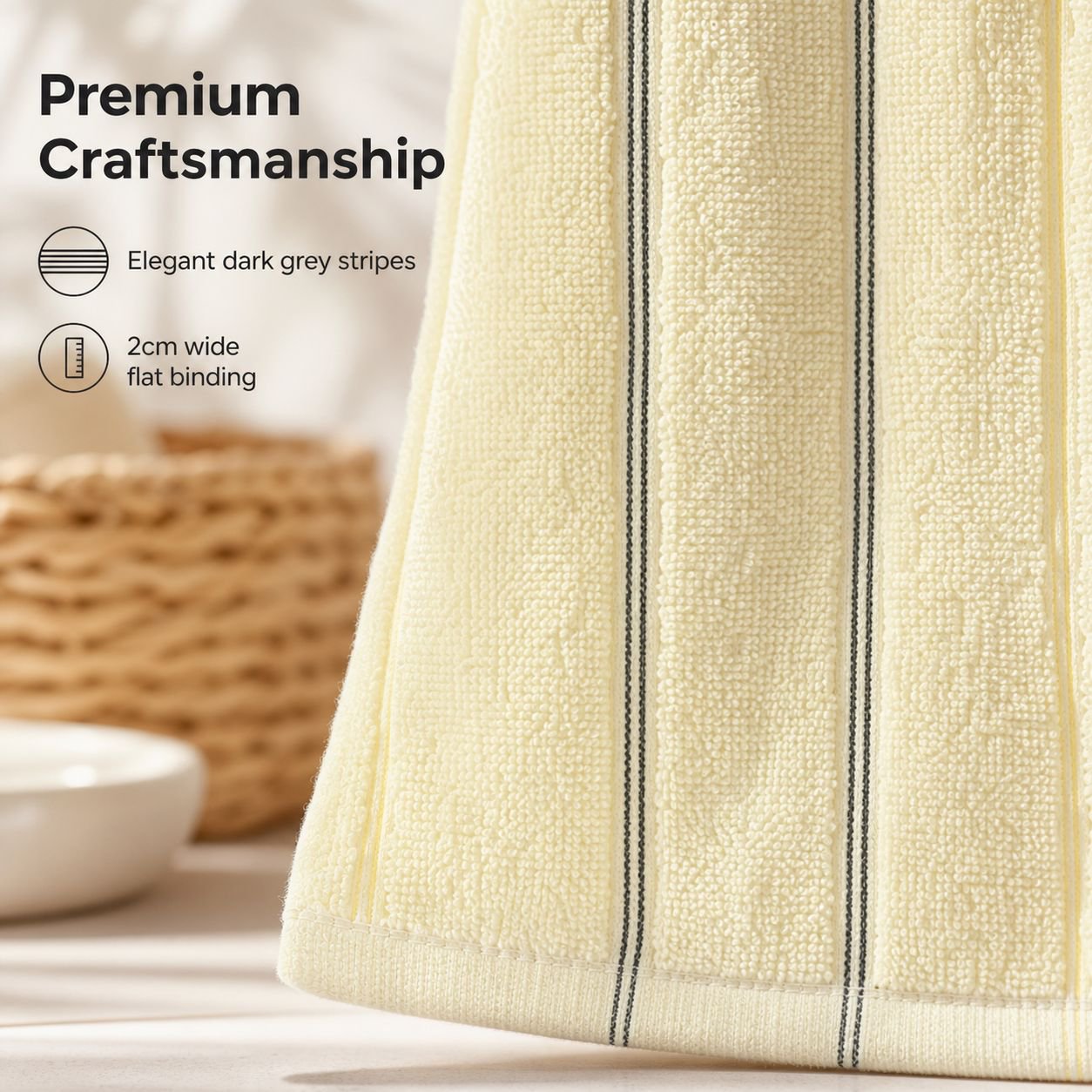 Hotel Bath Pure Cotton Towel Absorbent and Soft Face Towel Affordable for Home Use