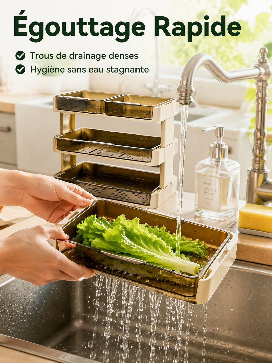 Plateau polyvalent pour une utilisation dans toutes les pièces