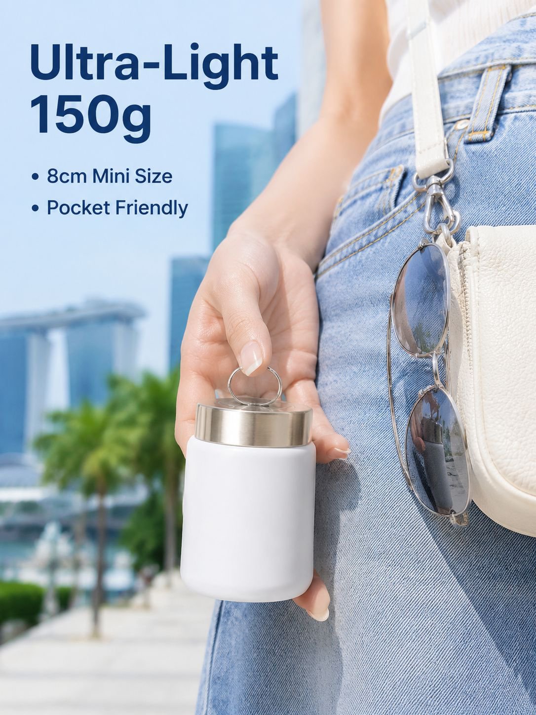 Mini stainless steel thermos cup