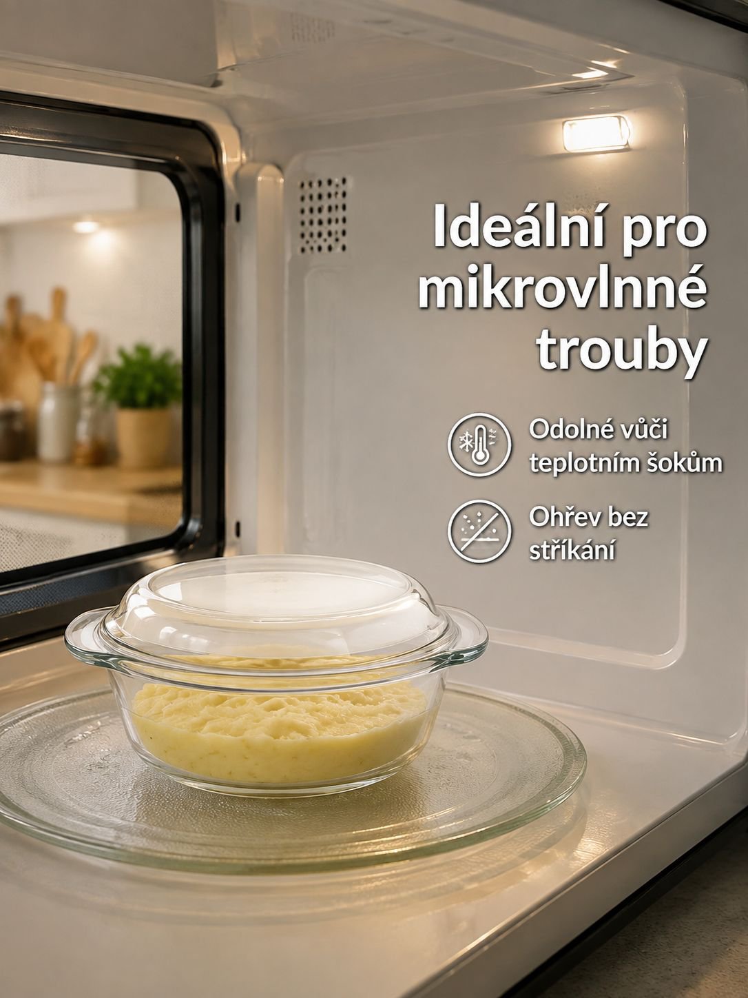 Křišťálová mísa s dvojitým uchem a krytou