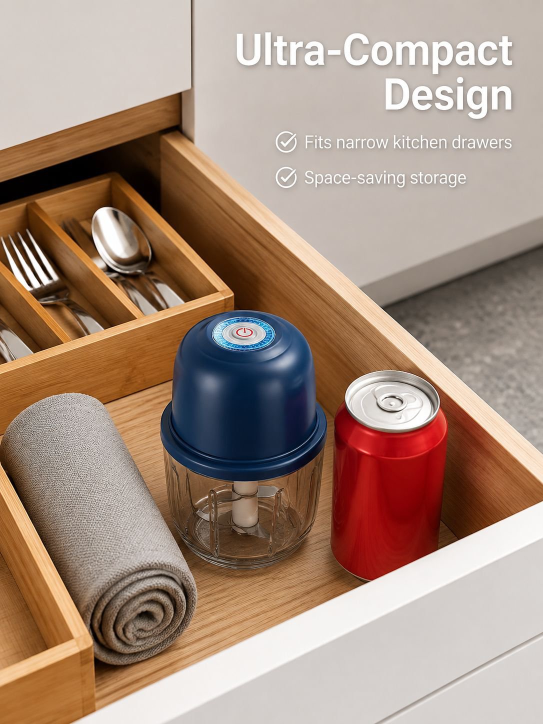 Compact Electric Kitchen Chopper