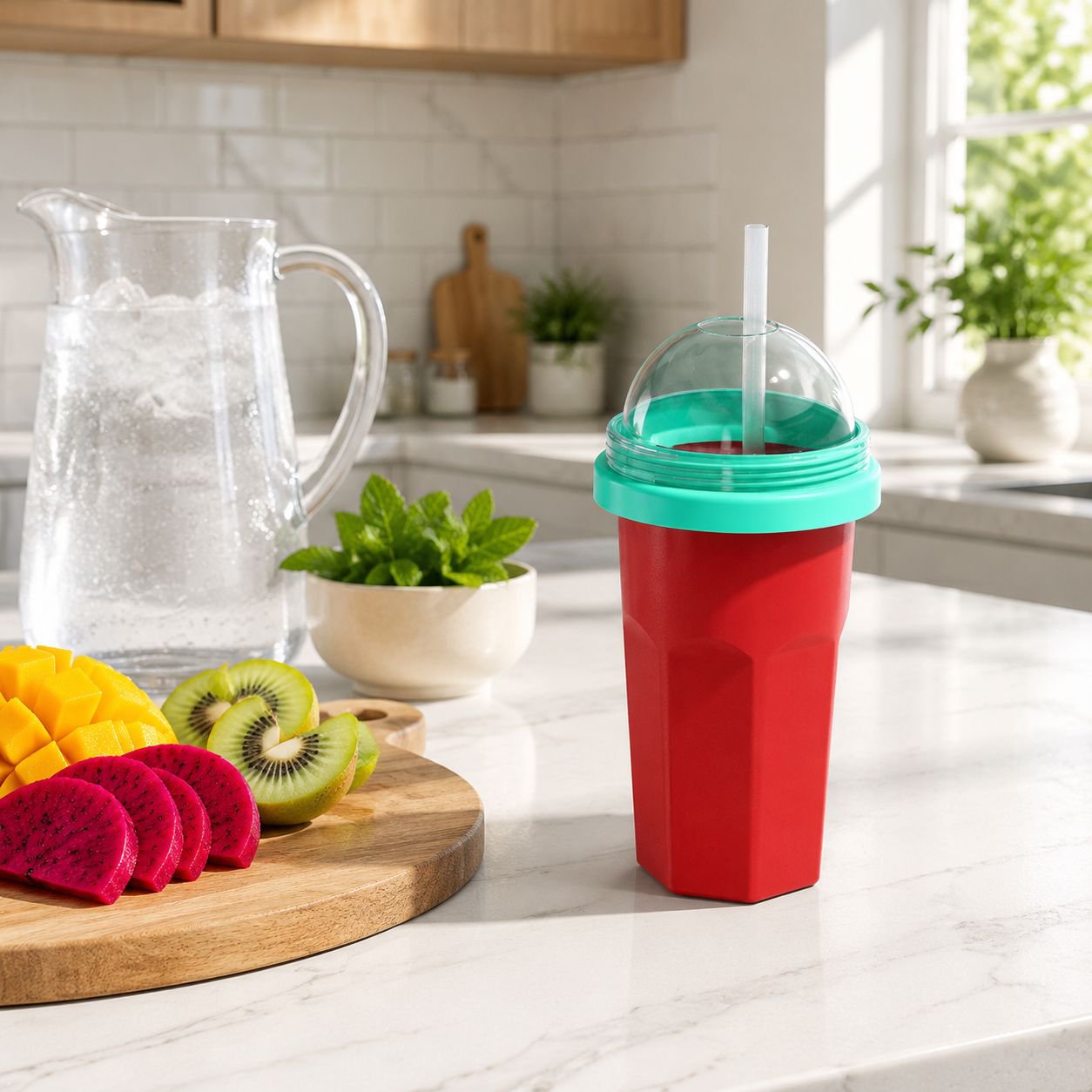 Homemade Smoothie Cup