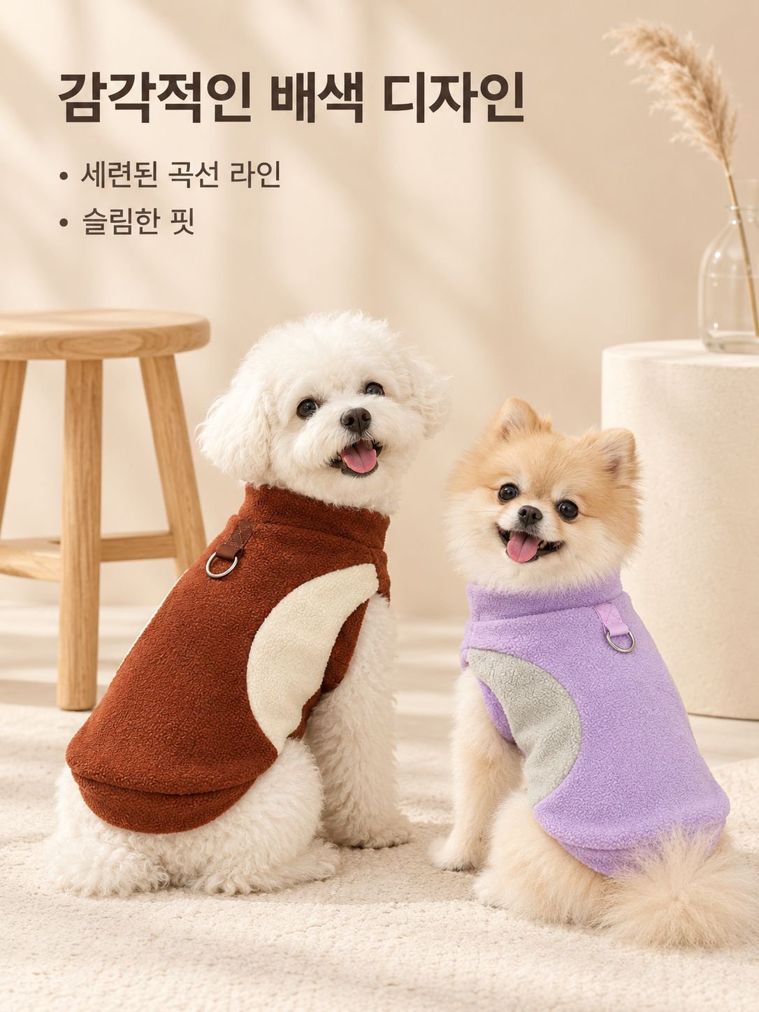 강아지와 고양이 모두에게 적합한 가을·겨울 의류