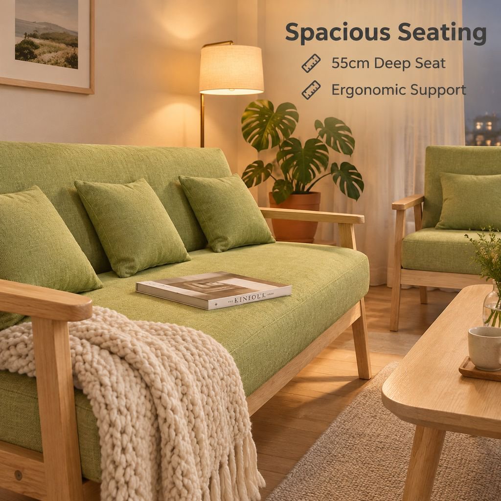 Simple Fabric Sofa for Living Room