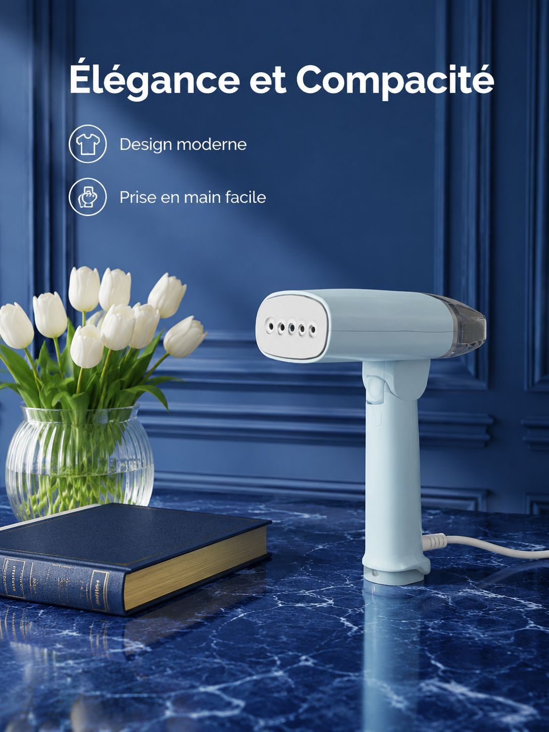 Défroisseur vapeur portable à main