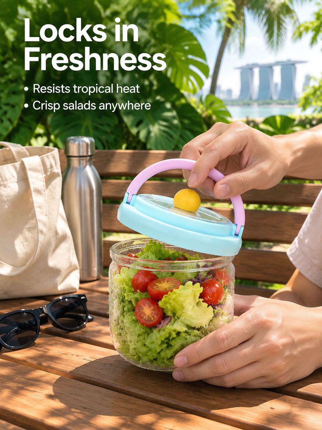 Portable Sealed Fruit Salad Cup