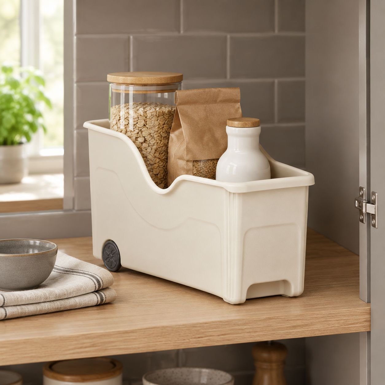 Wheeled Kitchen Storage Box