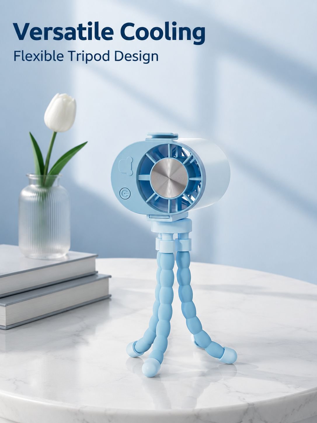 Portable Octopus-Shaped Multi-Use Fan