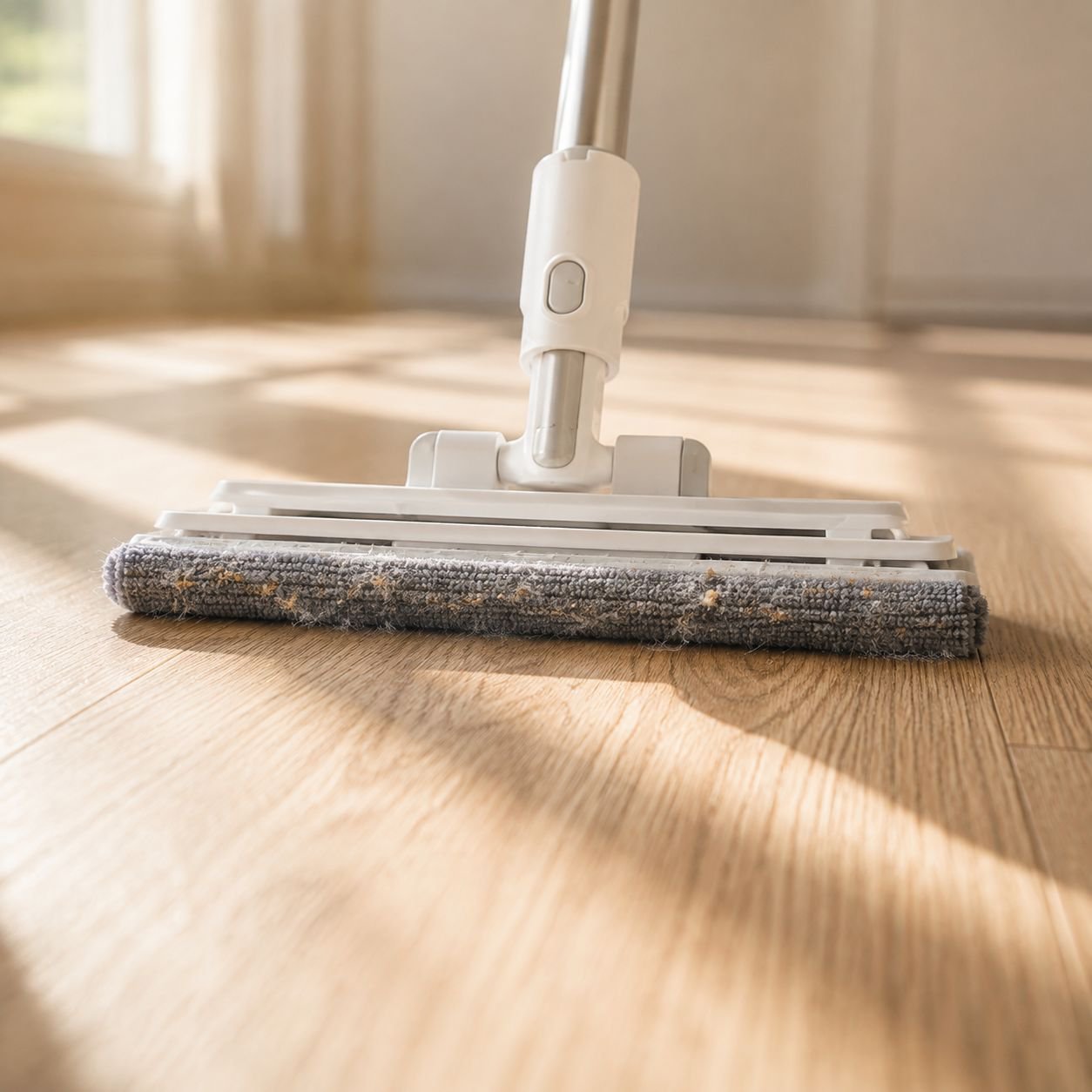 Efficient towel mop for bathroom and kitchen use