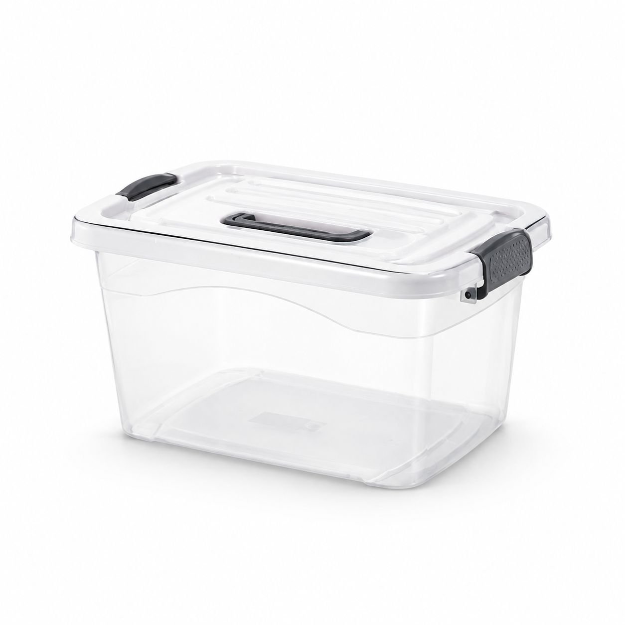 Modern 35L Foldable Transparent Plastic Storage Box Household Organizer Bag