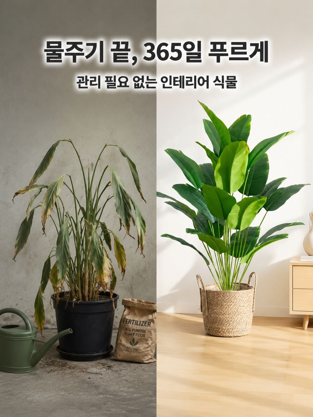 생체공학적 극락조 분재