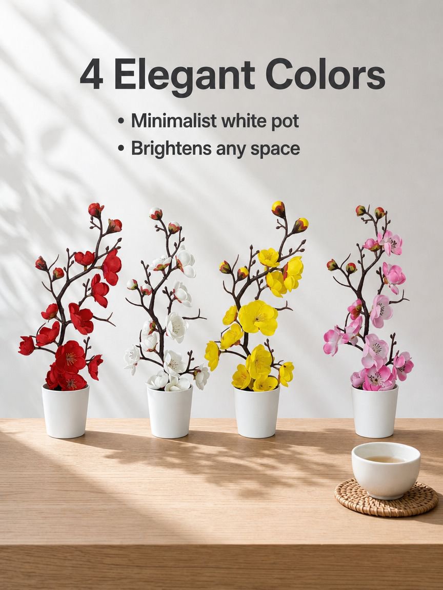 Dried flower landscape decoration