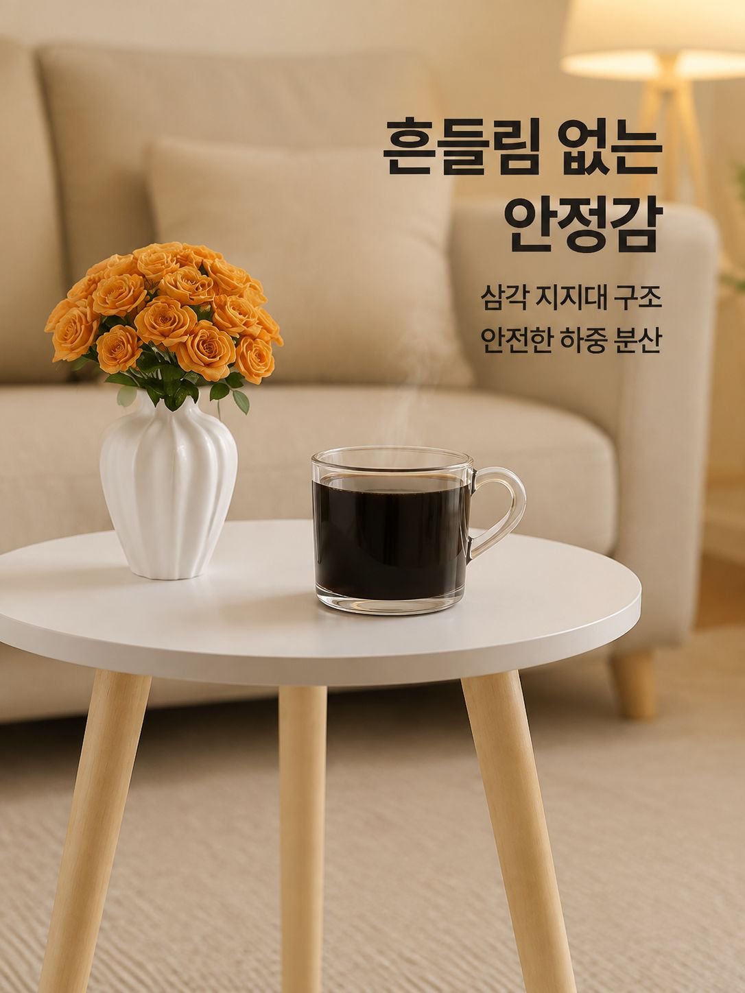 심플한 현대 탁자 베란다 탁자