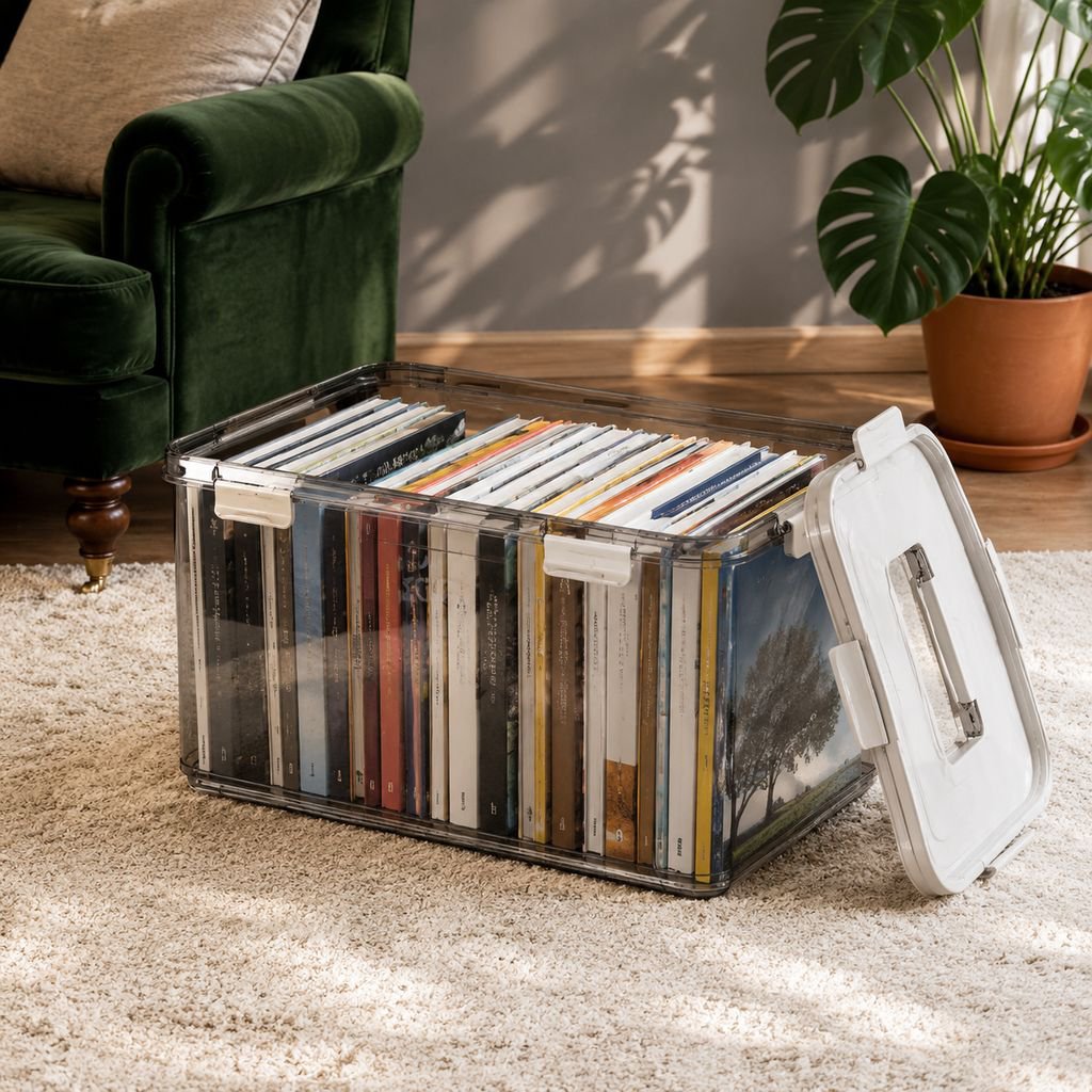 Airtight storage bin for home and travel use