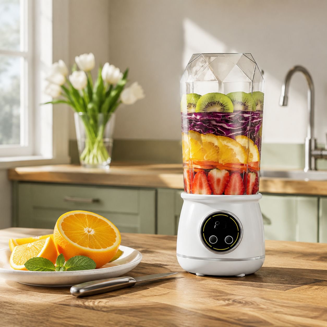 Portable Small Multifunctional Electric Juicer
