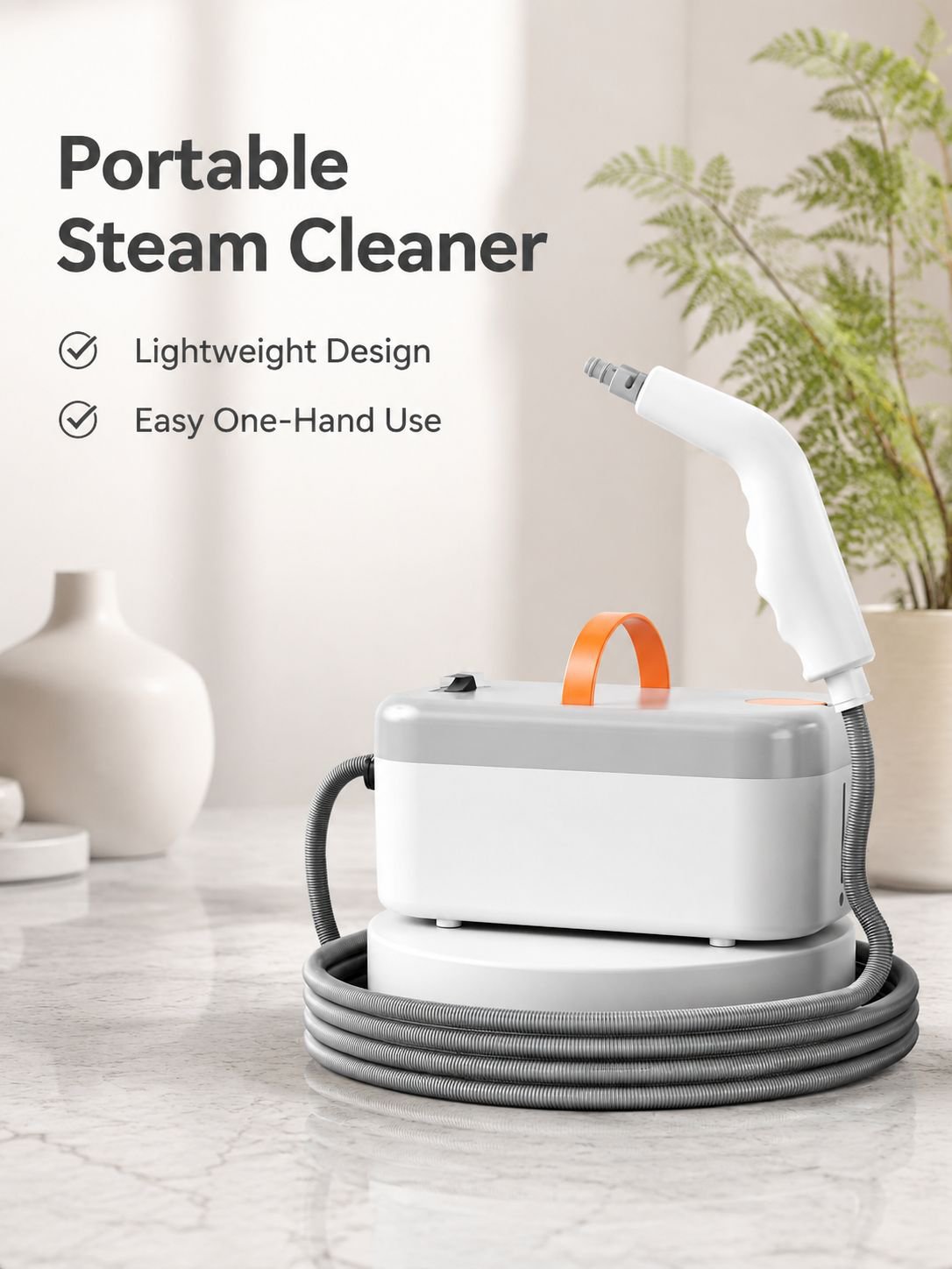 High-pressure high-temperature steam cleaner