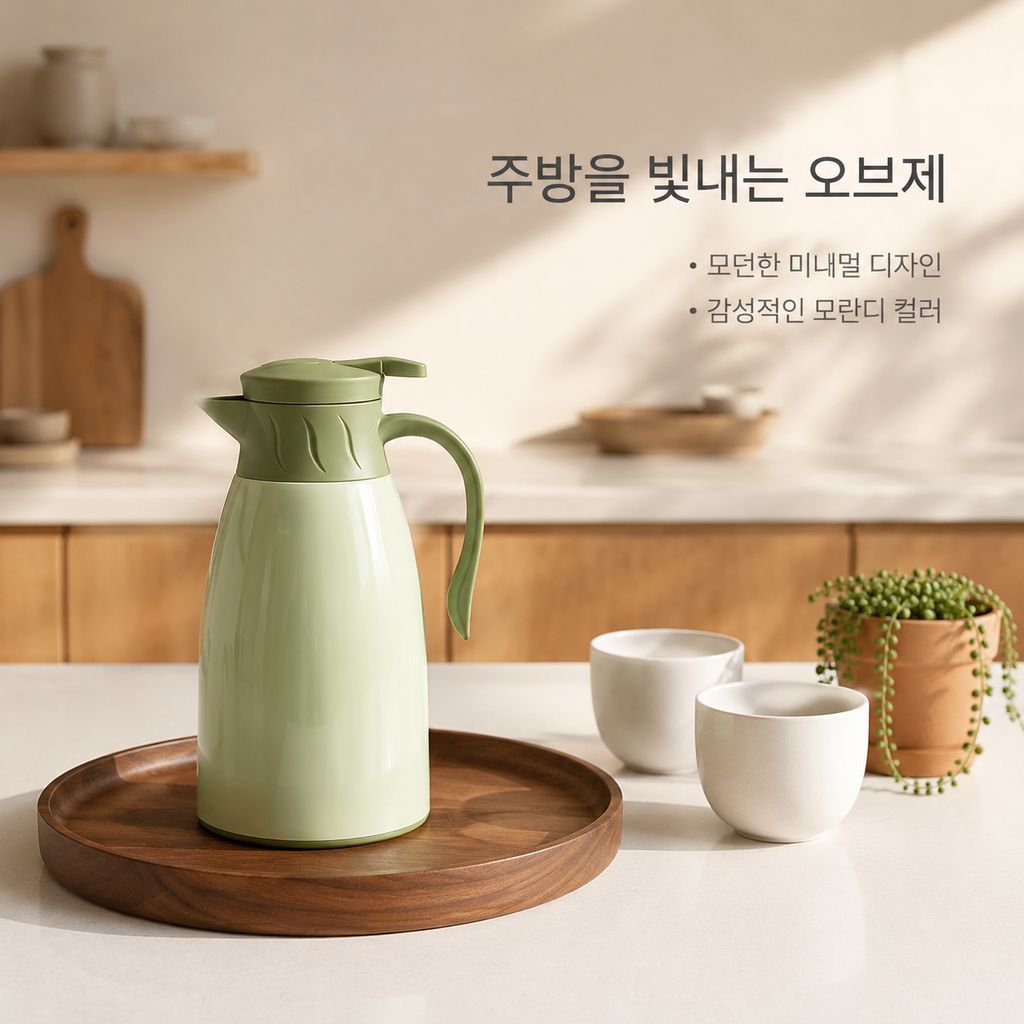 가정용 대용량 보온 물주전자 온수포트