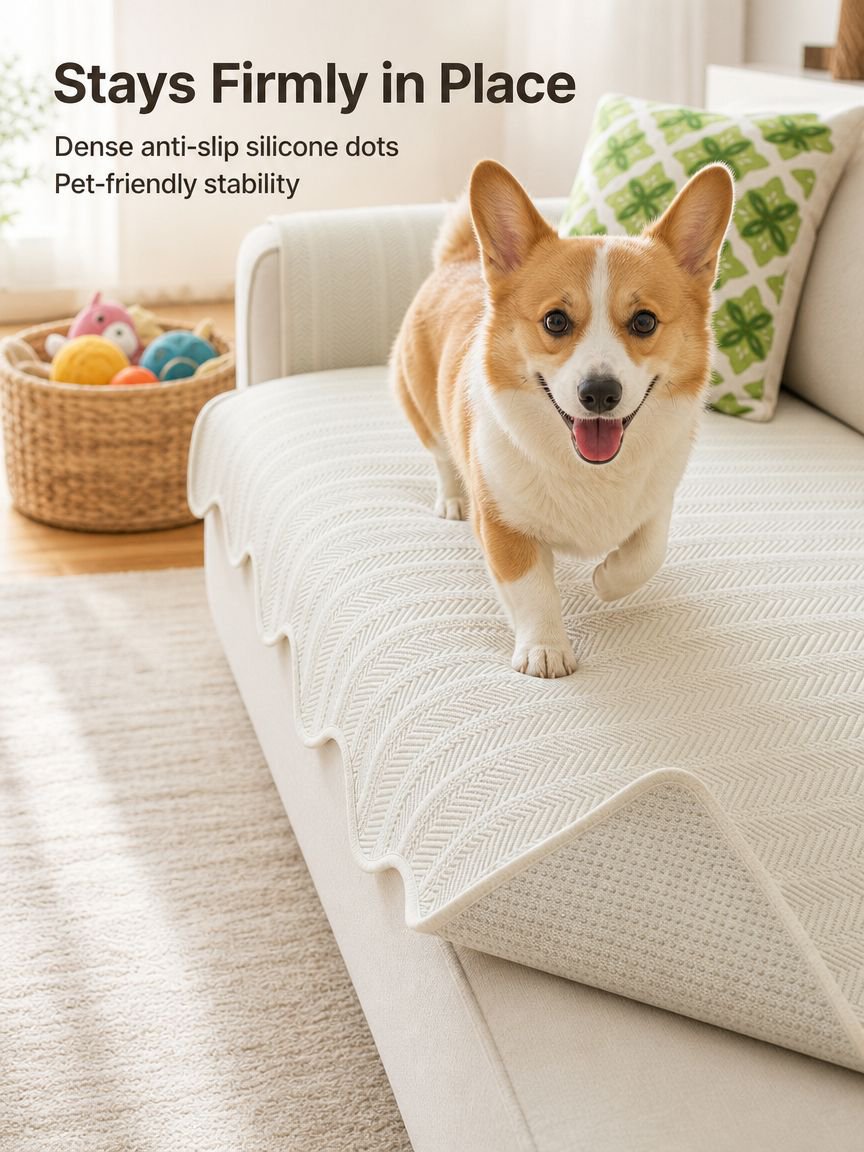 Luxury Bean-shaped Multi-functional Non-slip Sofa Cushion Set