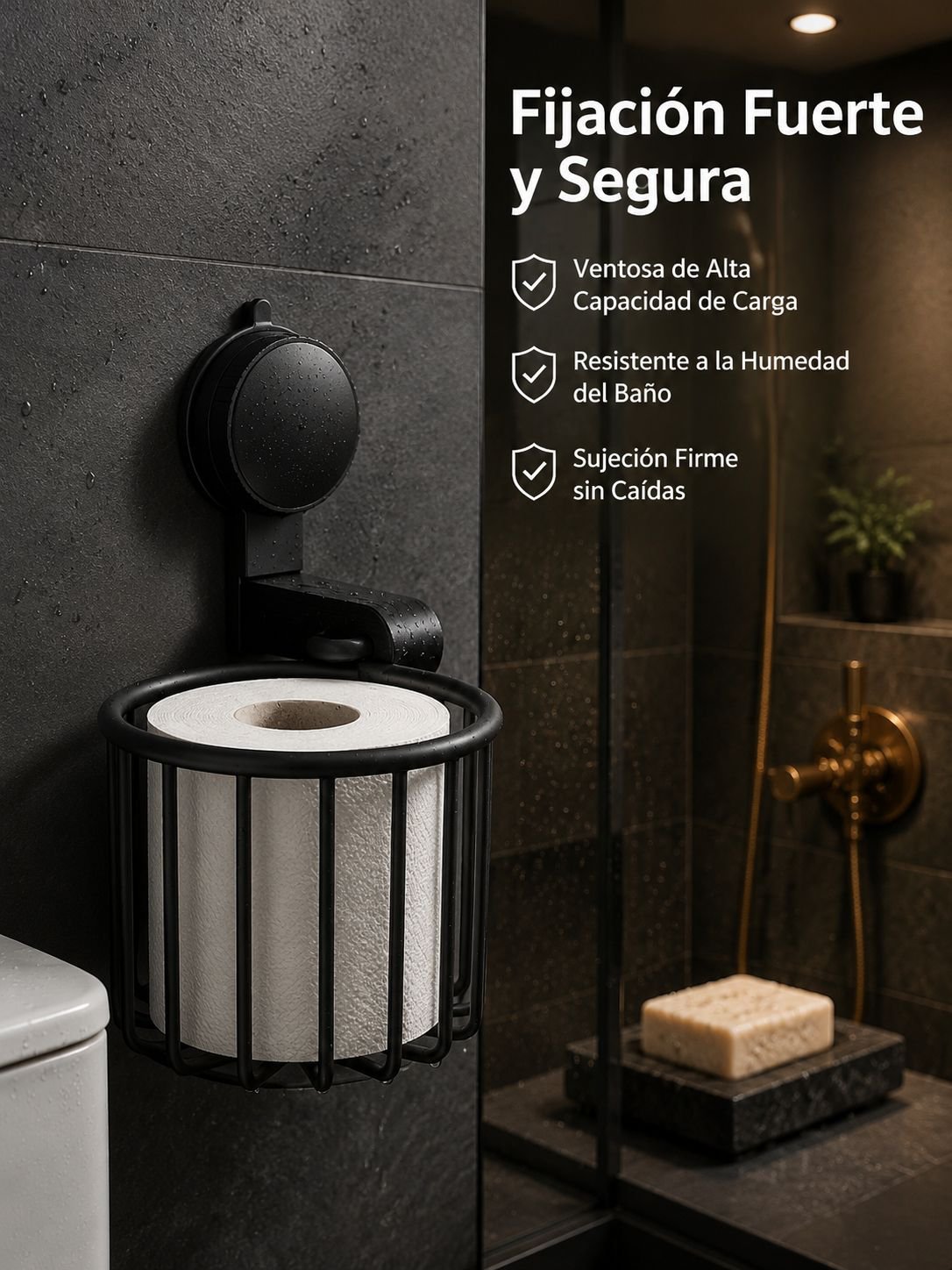 Cesta para guardar papel higiénico