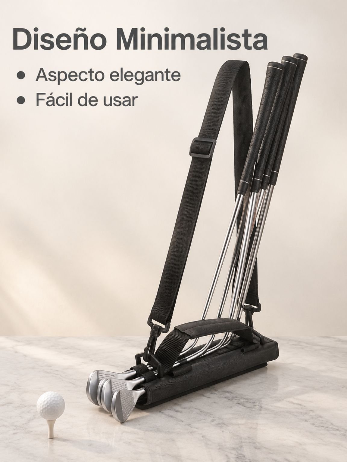 Bolsa de mano para palos de golf