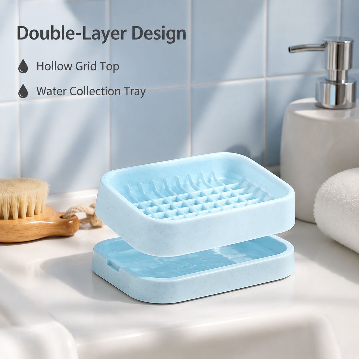 Household Soap Draining Holder