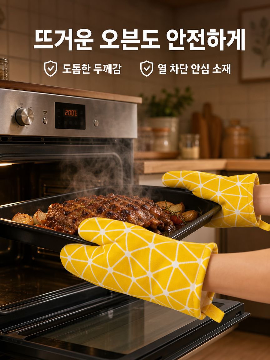 전자레인지용 오븐 장갑