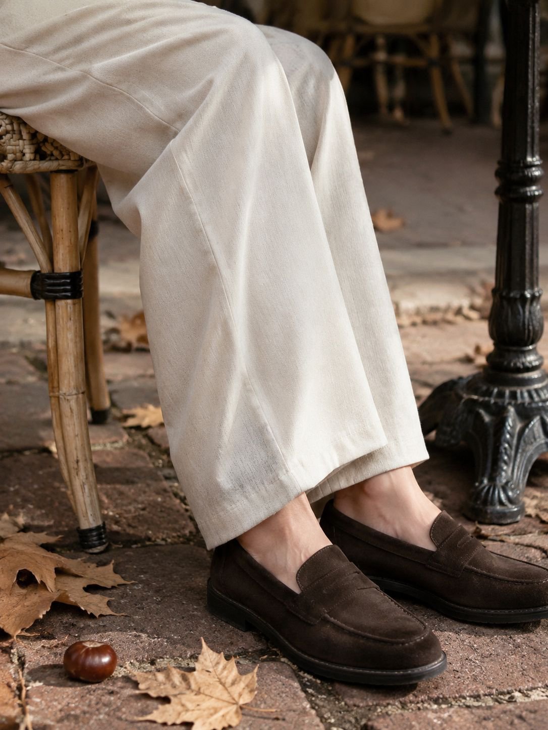 Pantalon ample homme pour tenue quotidienne