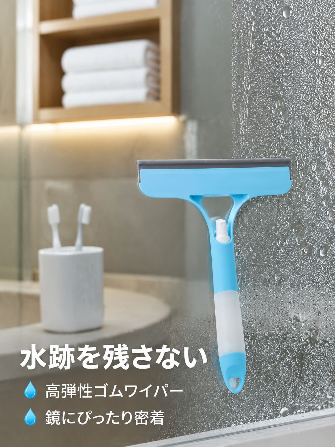 3-in-1床窓ツールワイパー