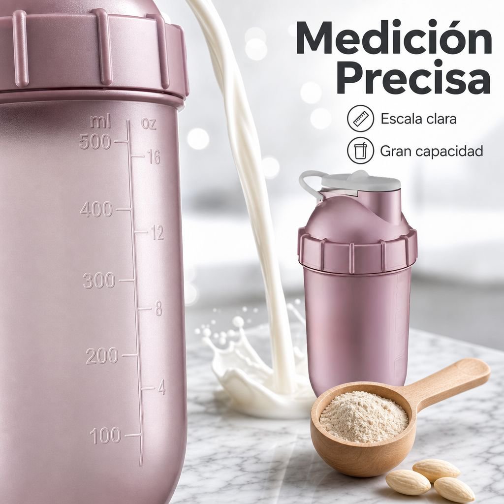 Vaso mezclador de proteína en polvo Shake Fitness