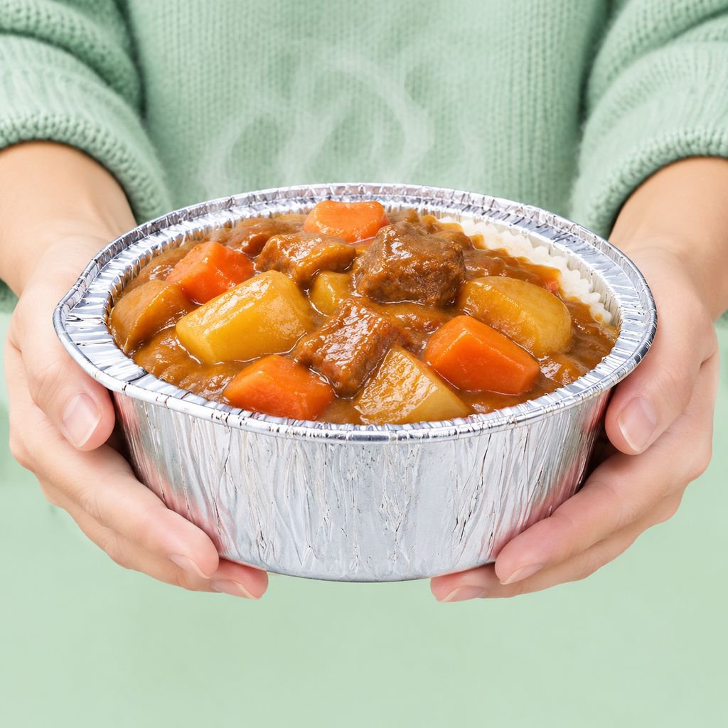 厚手の使い捨てアルミホイルボウル、大容量の丸型アルミホイルボックス。直火調理、漬物鍋のテイクアウト包装に適しています。