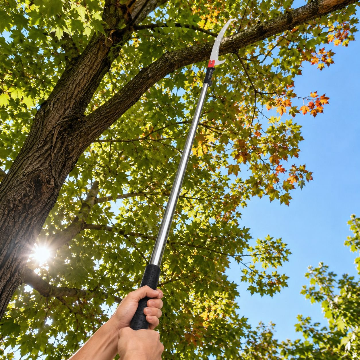 Grass net tool for water garden cleaning